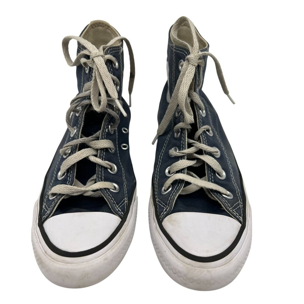 Converse Unisex Chuck Taylor All Star Sneakers Mens 5 Wo's 7 Navy Blue High-Top